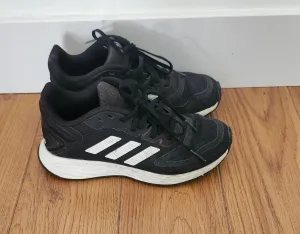 Adidas Black and White Runners, Shoes 13 (Kids:4-8yr)