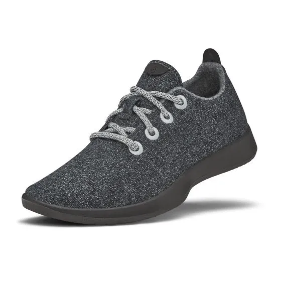 Allbirds Wool Runners - Dark Grey (Black Sole)