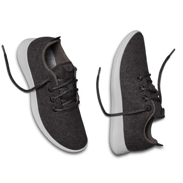 Allbirds Wool Runners - LIMITED EDITION: Light Black (Cream Sole)