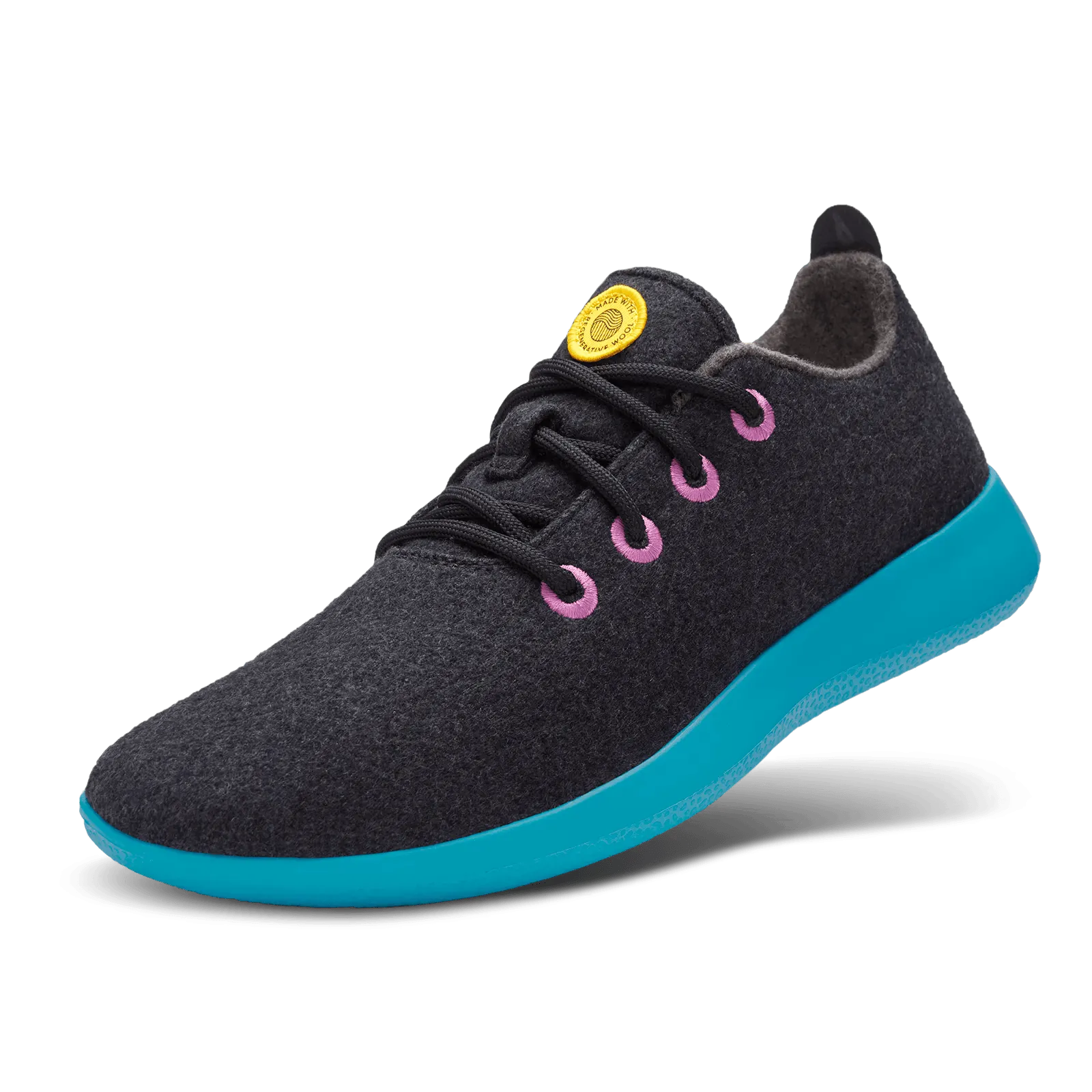 Allbirds Wool Runners - Limited Edition - Natural Black (Tribe Teal)