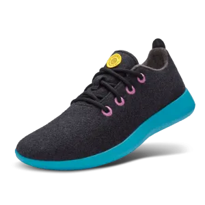 Allbirds Wool Runners - Limited Edition - Natural Black (Tribe Teal)