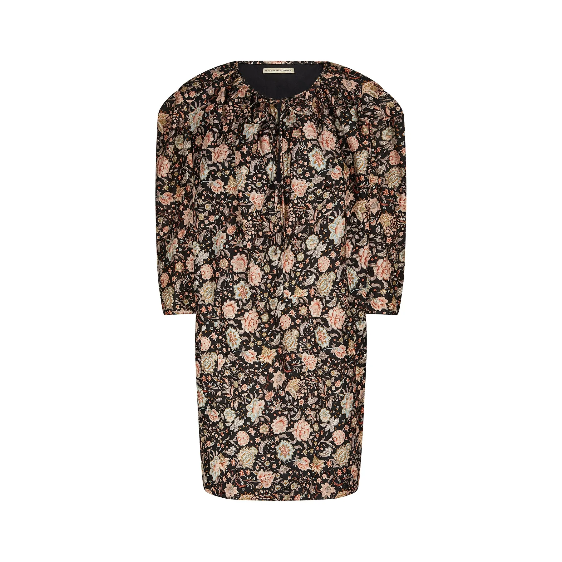 ARCHIVE - 2010s Nicolas Ghesquiere for Balenciaga Floral Tunic Dress