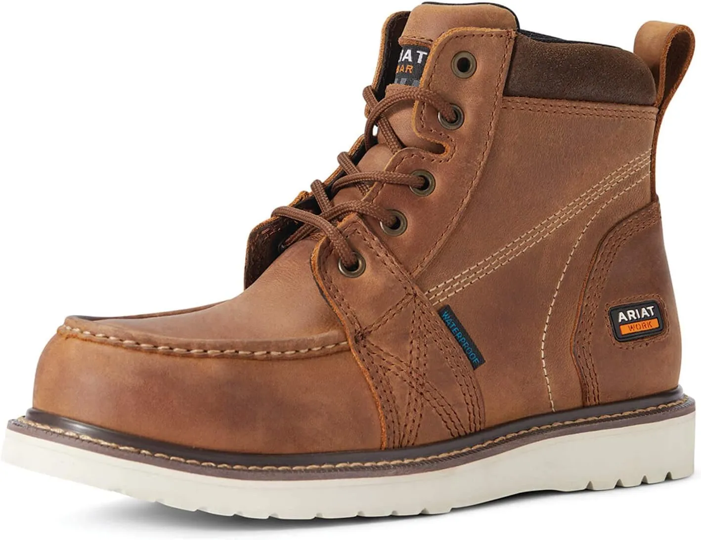 ARIAT Rebar Wedge Moc Toe H2O CT Womens Boot