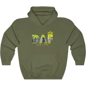 Army Green Radiant City Hoodie