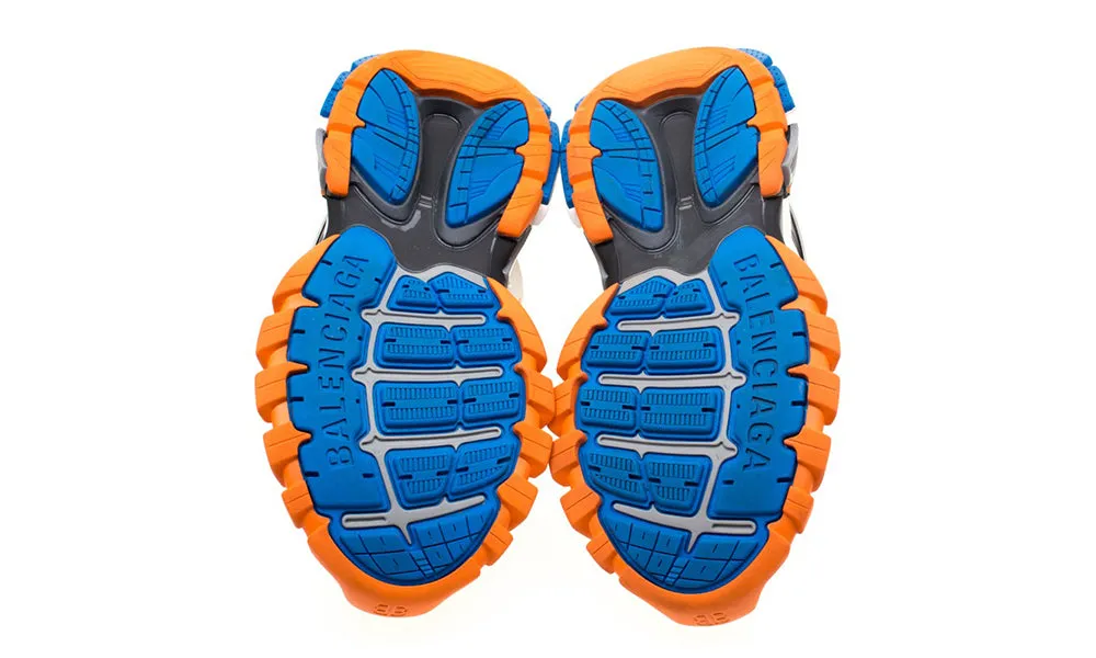 BALENCIAGA Multicolor Leather/Mesh Track Lace Up