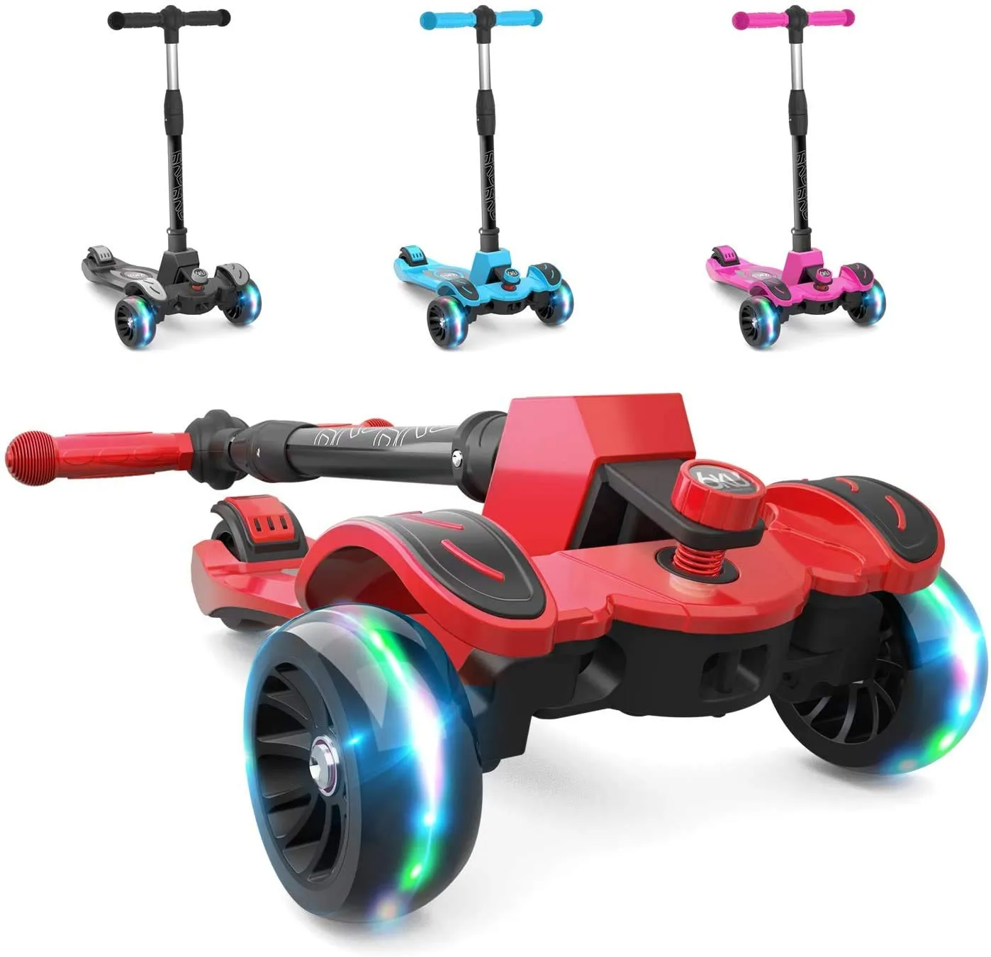 Baybee Penta 3 Wheel Kids Scooter Smart Kick Scooter