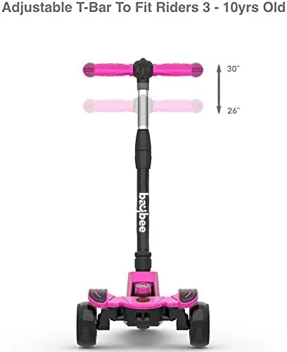 Baybee Penta 3 Wheel Kids Scooter Smart Kick Scooter