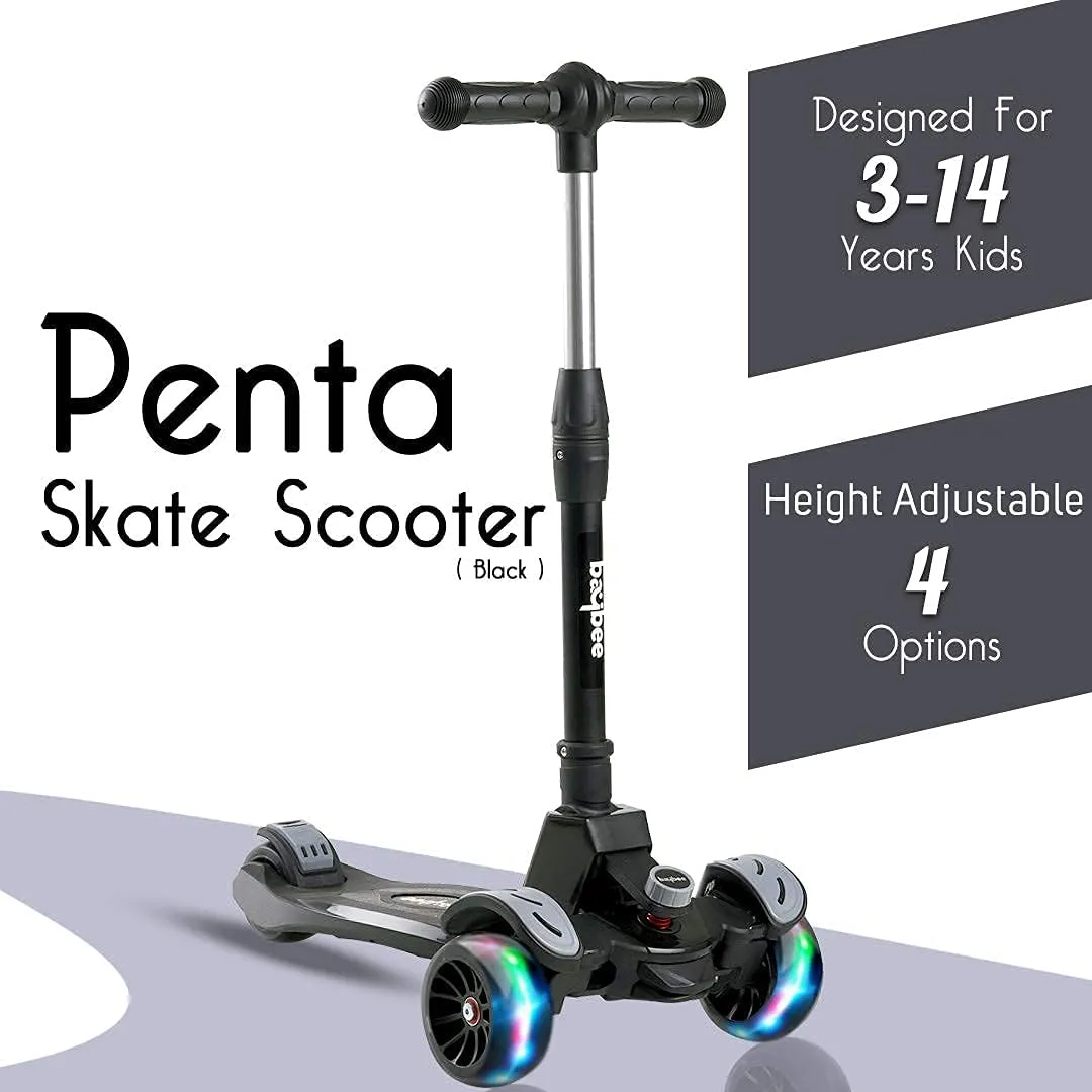 Baybee Penta 3 Wheel Kids Scooter Smart Kick Scooter