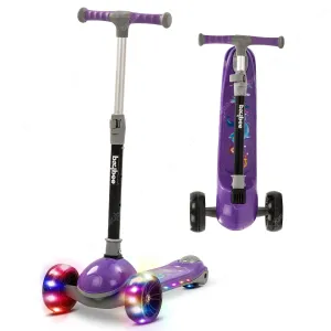 Baybee Trial Blazer 3 Wheel Smart Kids Skate Scooter with LED PU Wheels