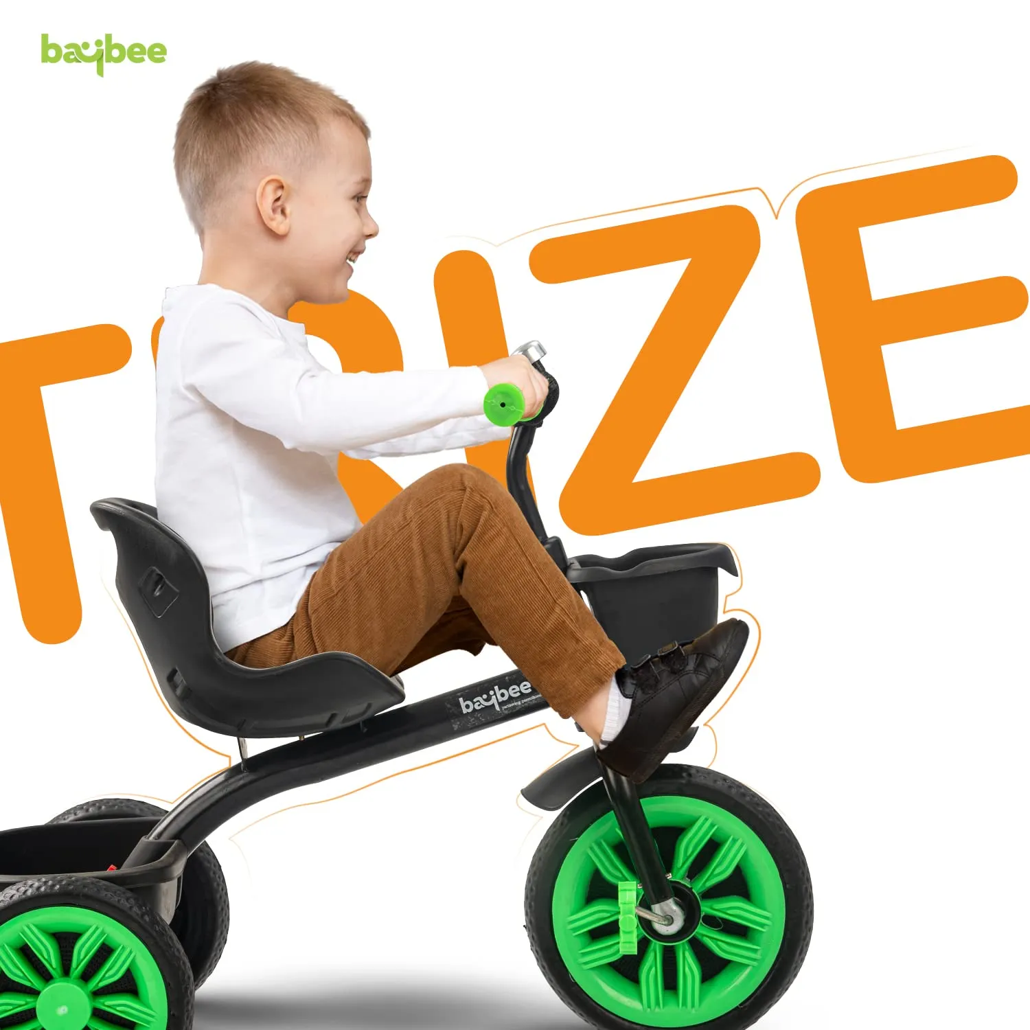 Baybee Trize Baby Tricycle for Kids, Smart Plug & Play Kids Tricycle