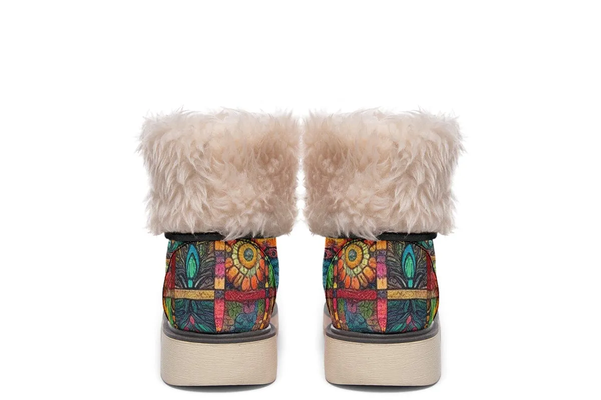 Blotter Quilt Moon Boots
