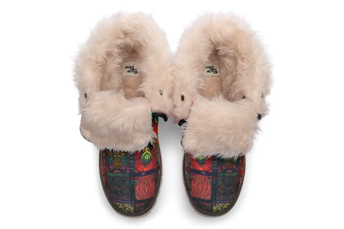 Blotter Quilt Moon Boots