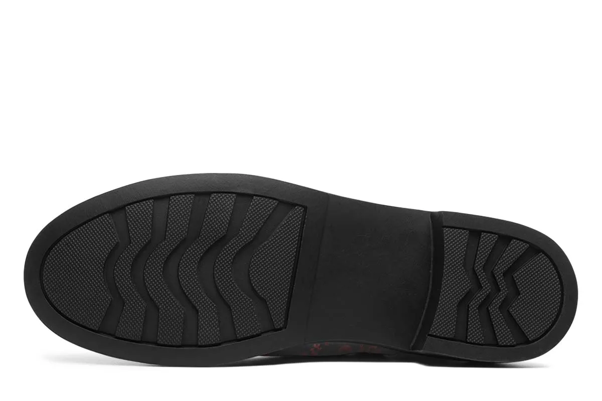 Border Collie Flower Neat Vibe Boots