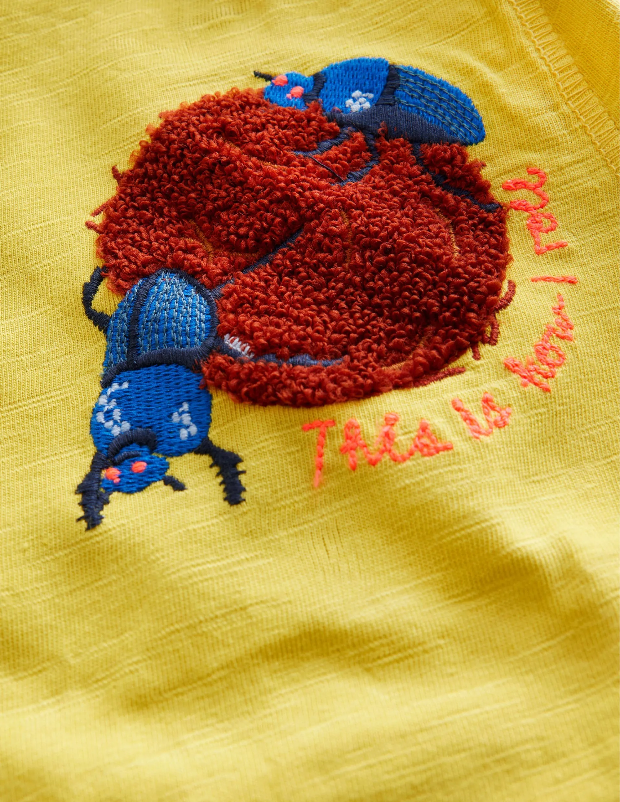 Boucle Print Logo T-Shirt-Gooseberry