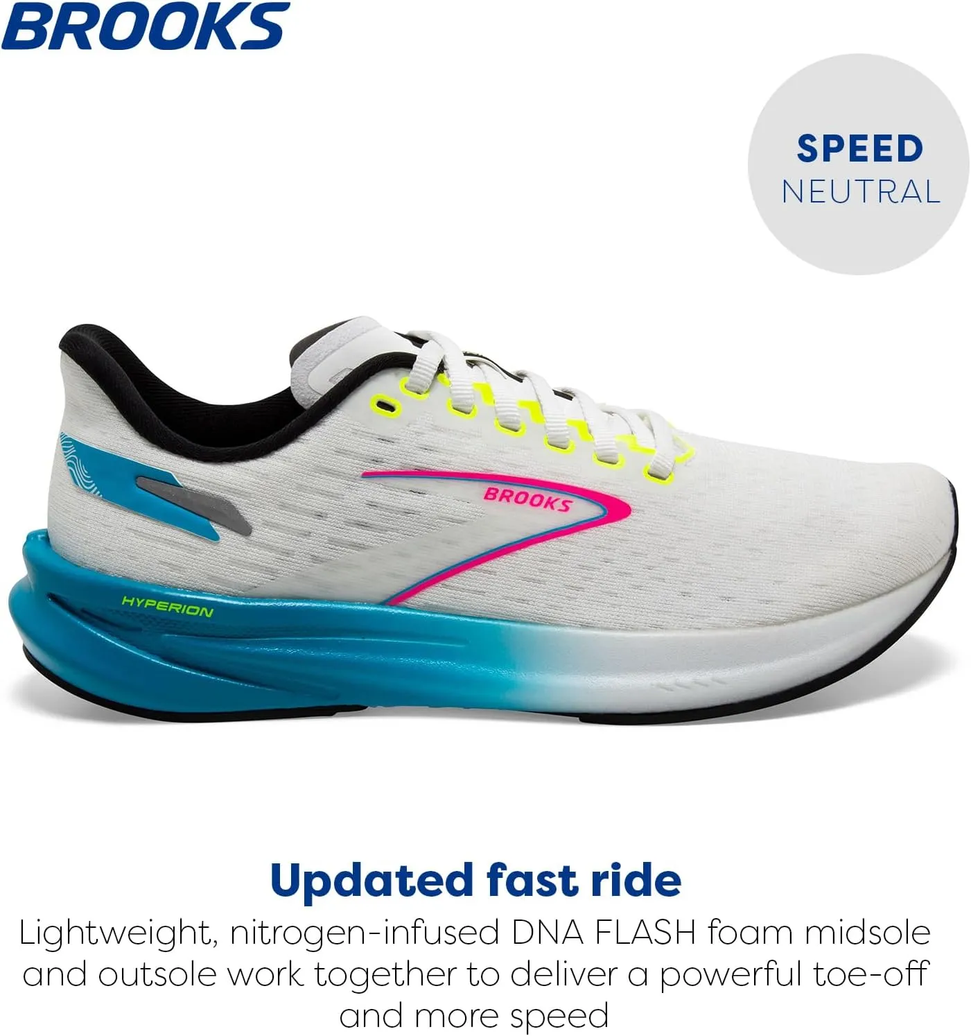 Brooks Mens Hyperion Neutral Running Shoe