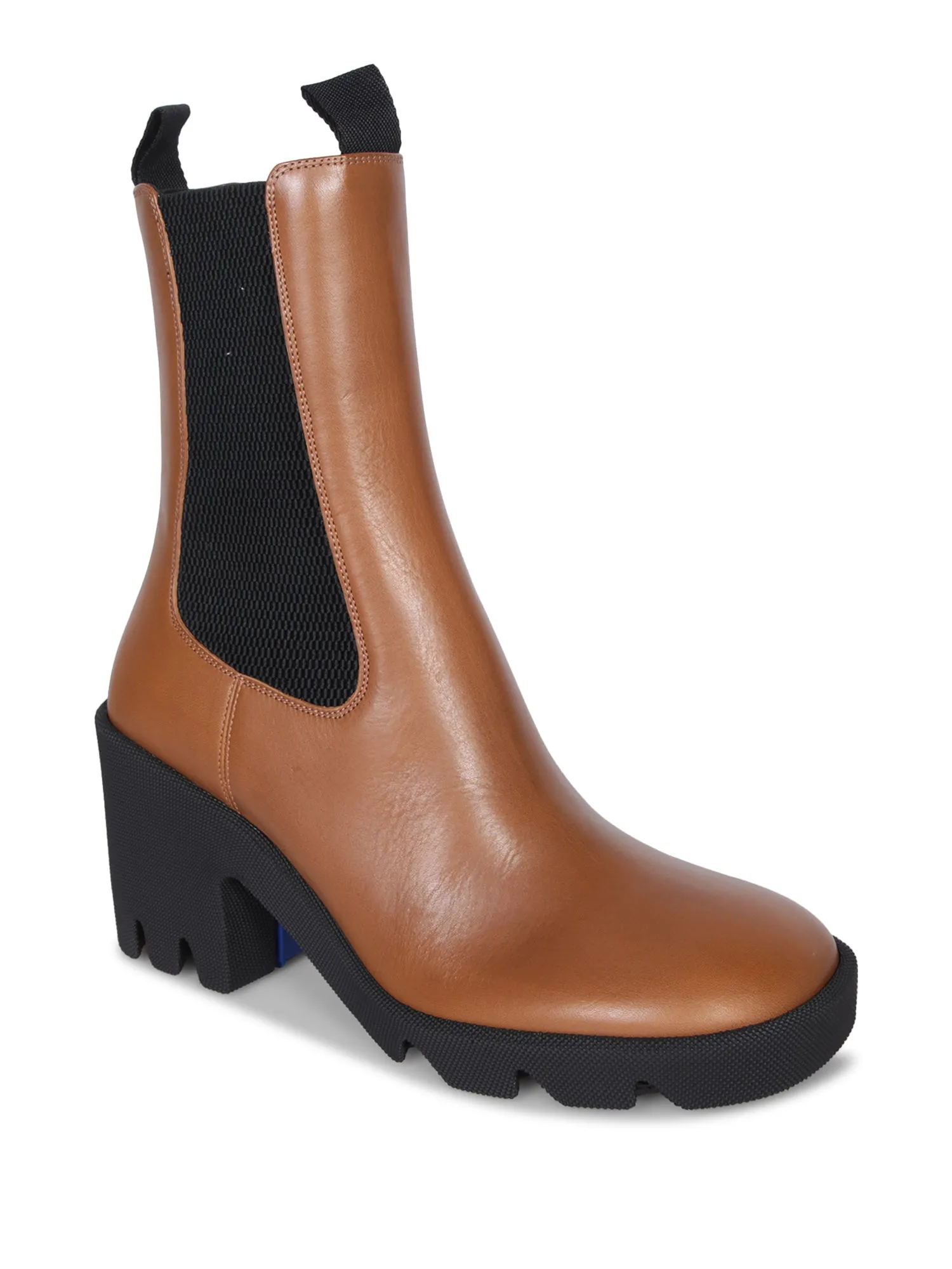 Brown Leather Chelsea Boots