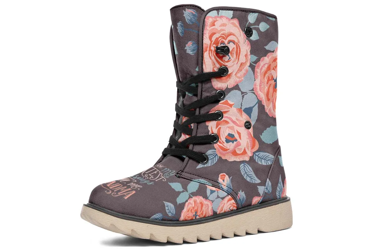 Call Me Grandma Polar Vibe Boots