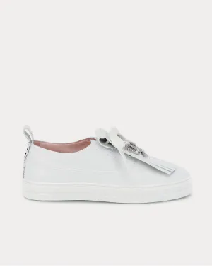 Call Me Vivier leather Bianco Slip On Sneakers
