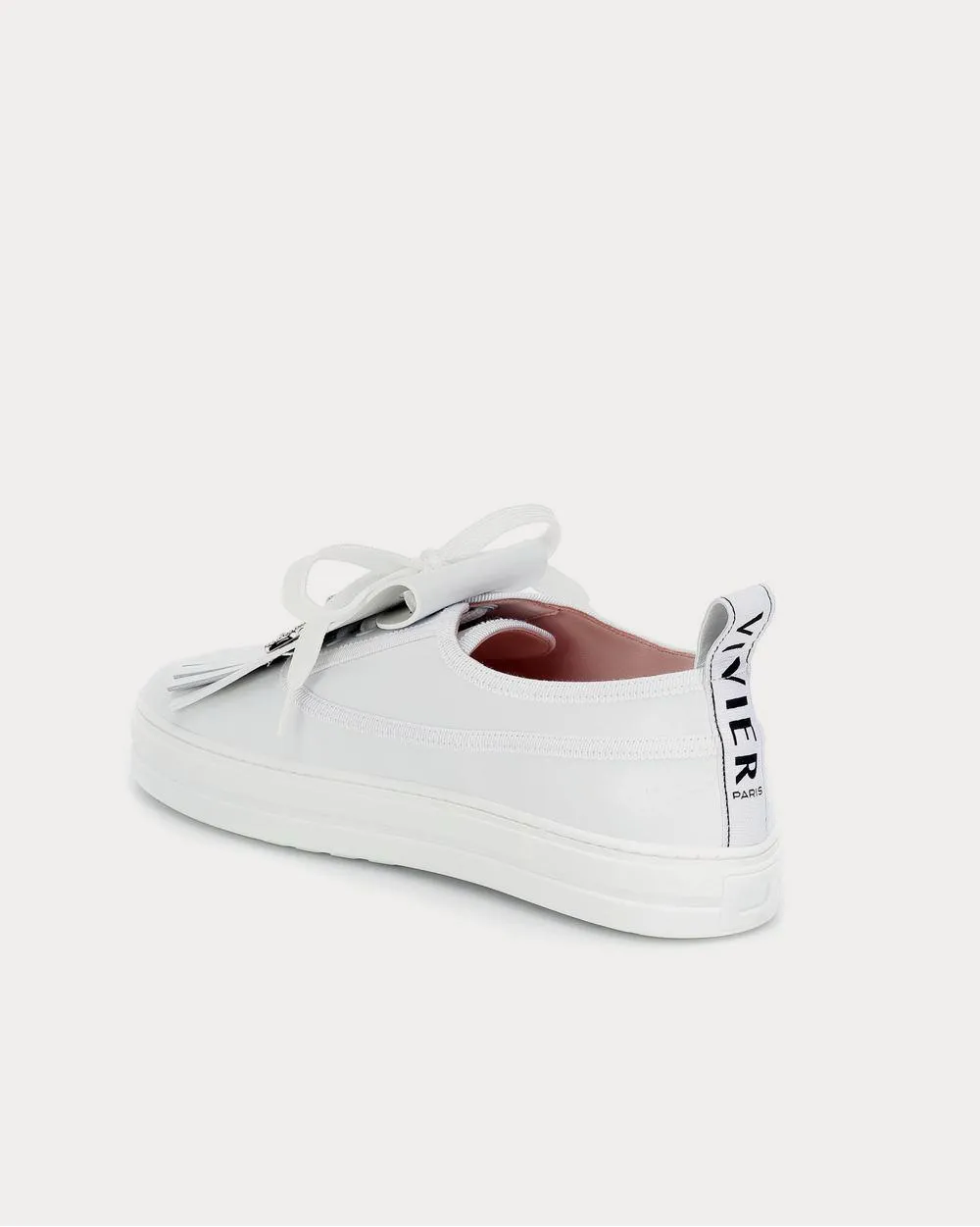 Call Me Vivier leather Bianco Slip On Sneakers
