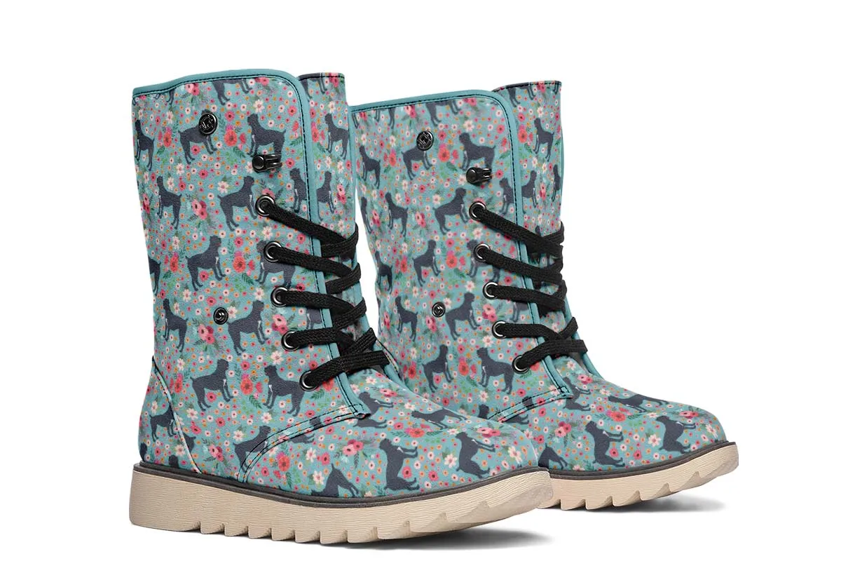 Cane Corso Flower Polar Vibe Boots