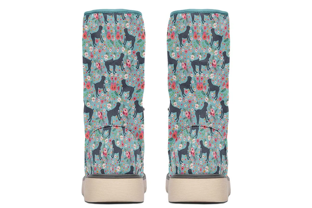 Cane Corso Flower Polar Vibe Boots