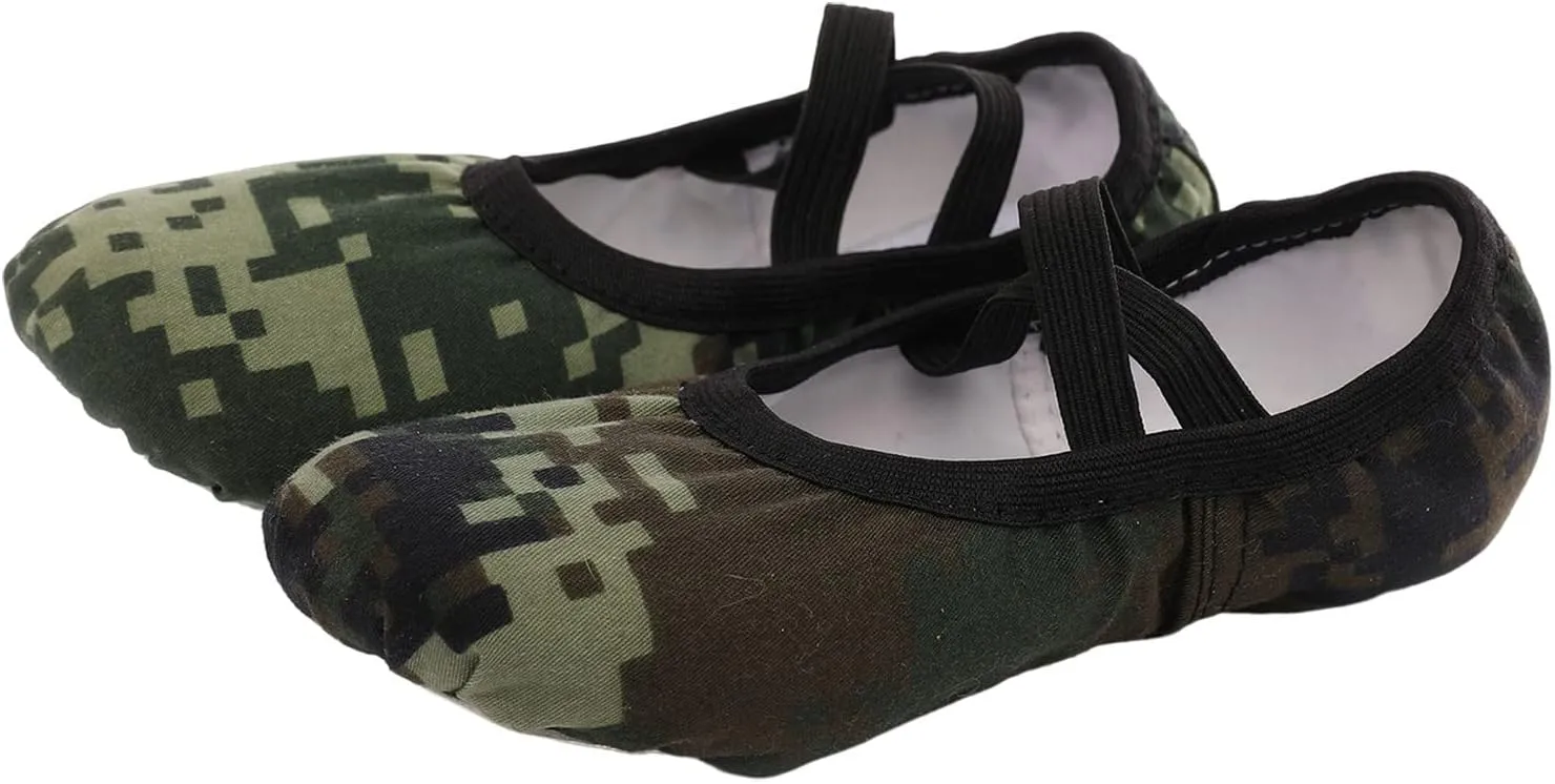 Children Dance Shoes Warm Dance Ballet Performance Indoor Shoes Yoga Girls Shoes Canvas Ballet Shoes for Girls