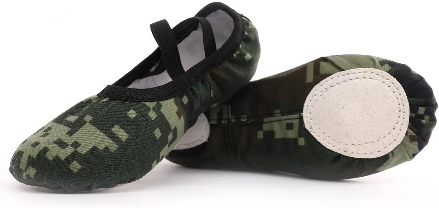 Children Dance Shoes Warm Dance Ballet Performance Indoor Shoes Yoga Girls Shoes Canvas Ballet Shoes for Girls
