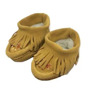 Children's Fringed Moccasins