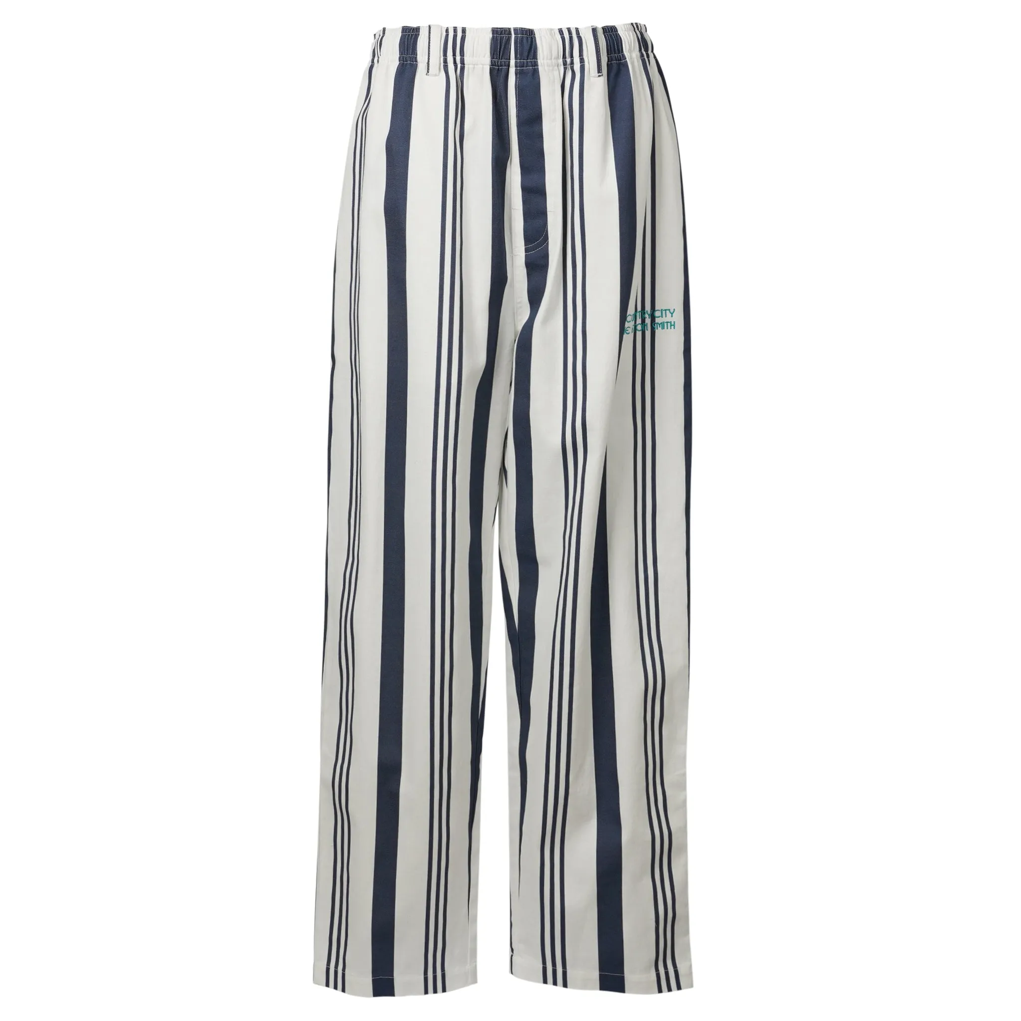 CITY COUNTRY CITY x LONNIE LISTON SMITH EASY PANTS LONNIE STR IPE / NAVY/WHITE