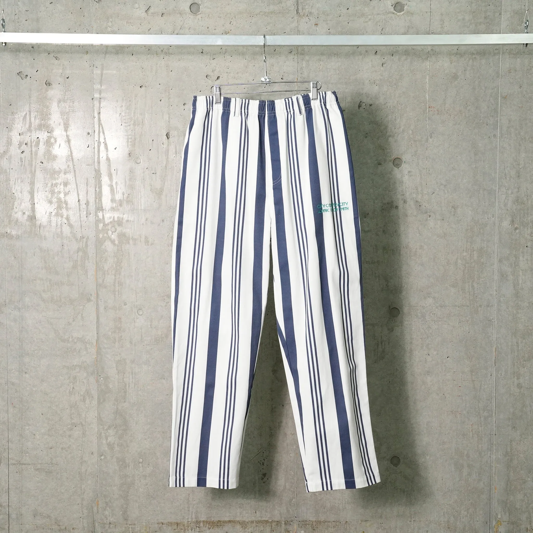 CITY COUNTRY CITY x LONNIE LISTON SMITH EASY PANTS LONNIE STR IPE / NAVY/WHITE