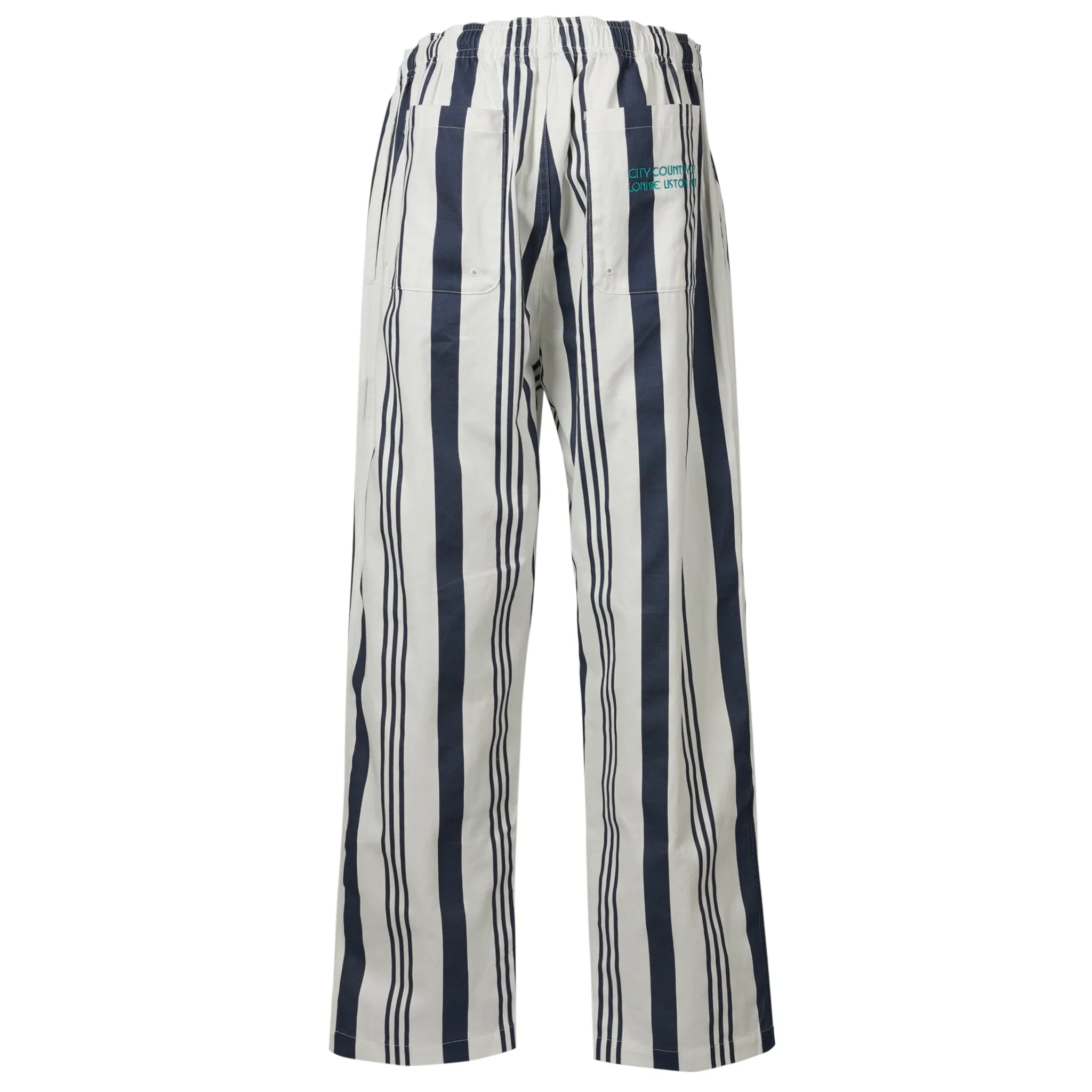 CITY COUNTRY CITY x LONNIE LISTON SMITH EASY PANTS LONNIE STR IPE / NAVY/WHITE