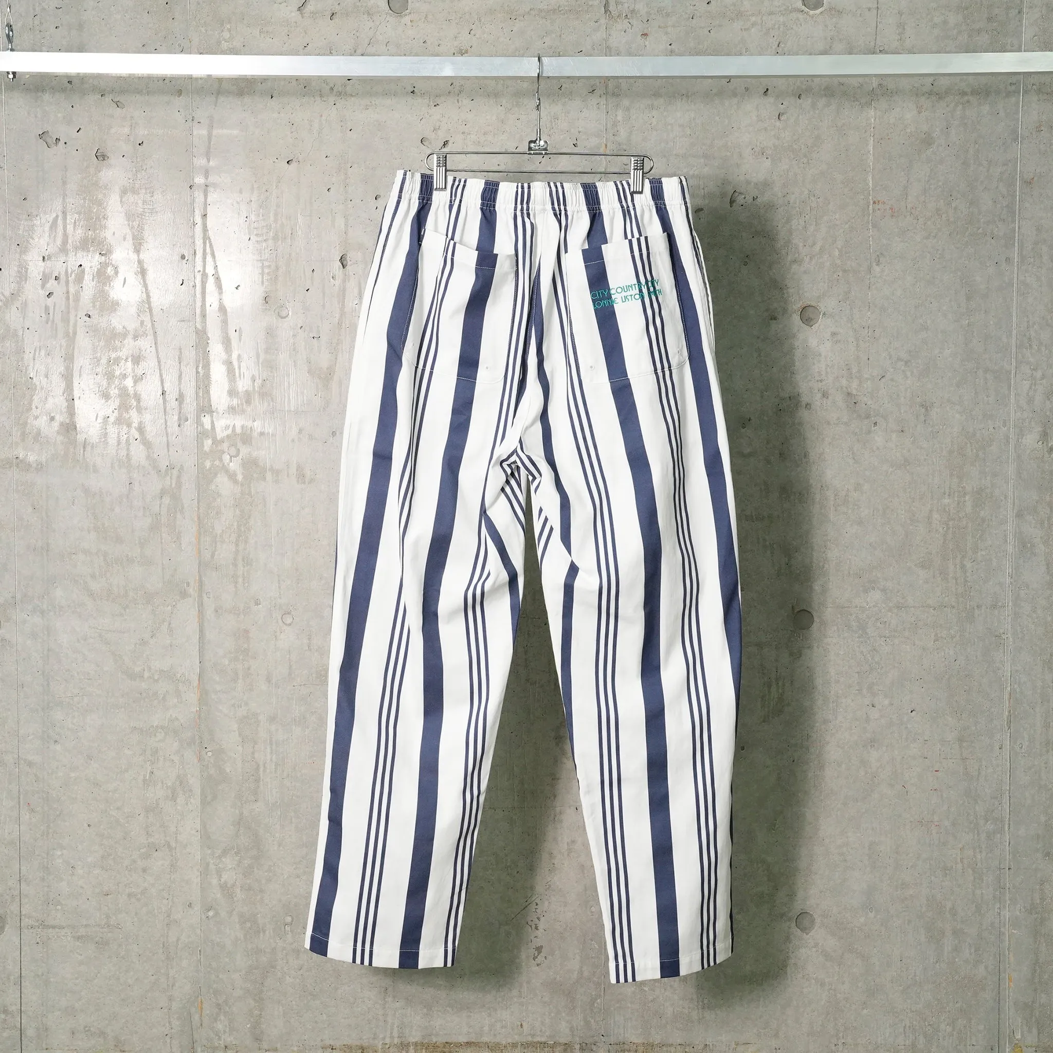 CITY COUNTRY CITY x LONNIE LISTON SMITH EASY PANTS LONNIE STR IPE / NAVY/WHITE