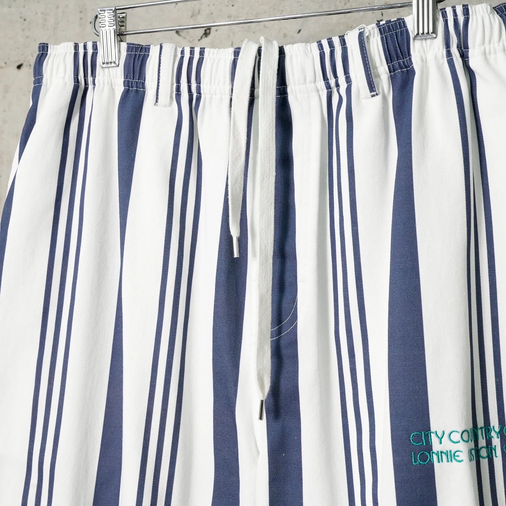 CITY COUNTRY CITY x LONNIE LISTON SMITH EASY PANTS LONNIE STR IPE / NAVY/WHITE