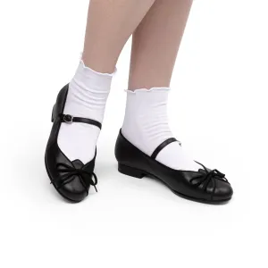 Claud Vintage Flats Wide (Black)