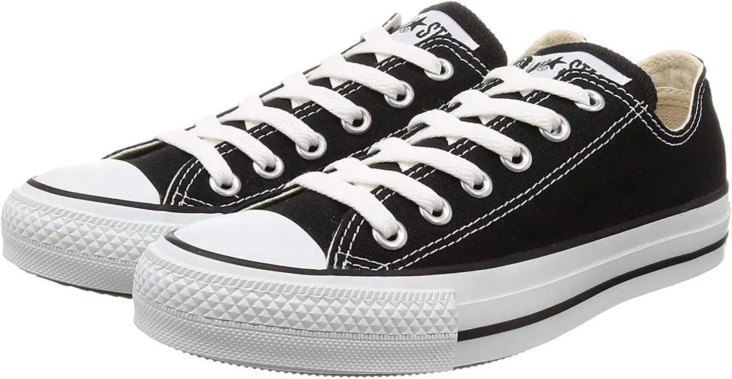 Converse Chuck Taylor All Star Ox Black Black Womens Trainers