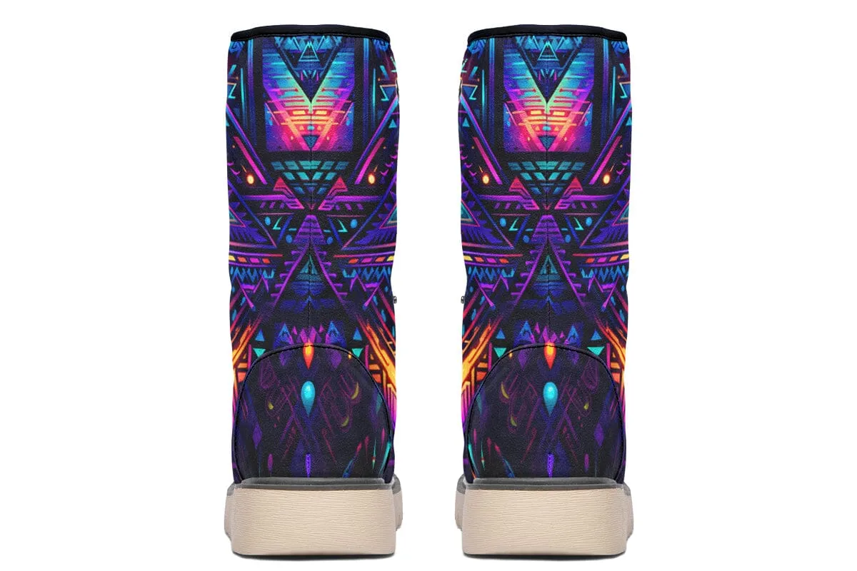 Cyber Night Moon Boots