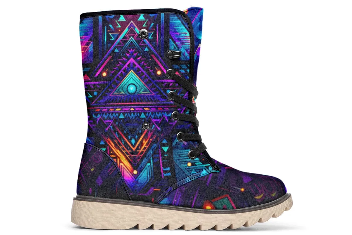 Cyber Night Moon Boots