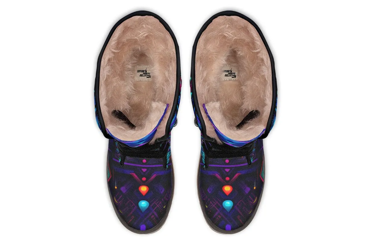 Cyber Night Moon Boots