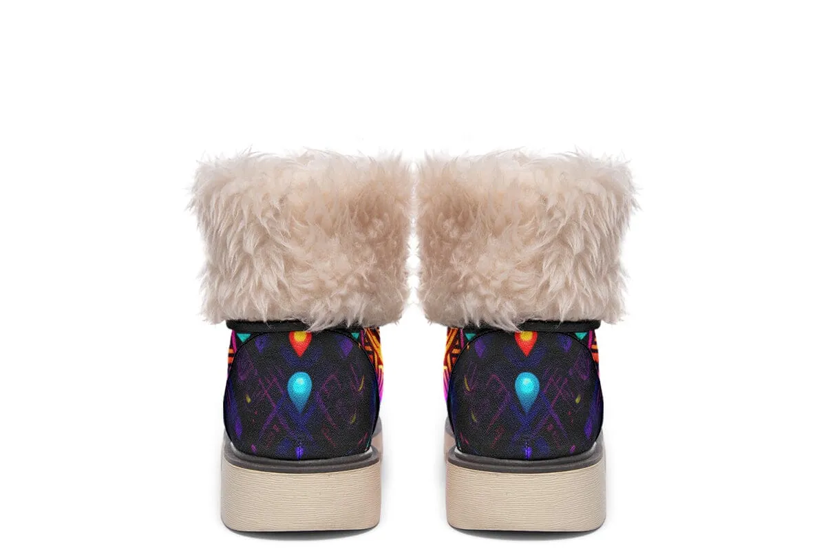 Cyber Night Moon Boots