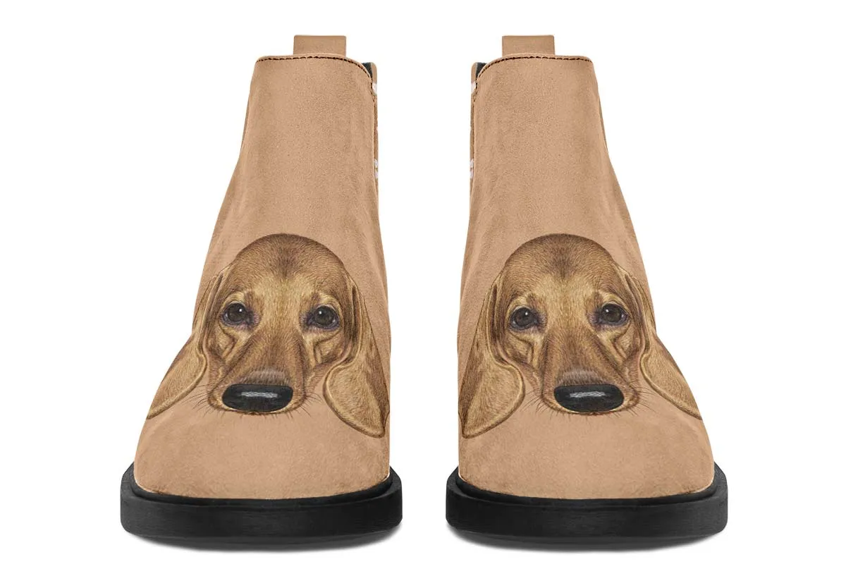 Dachshund Puppy Neat Vibe Boots