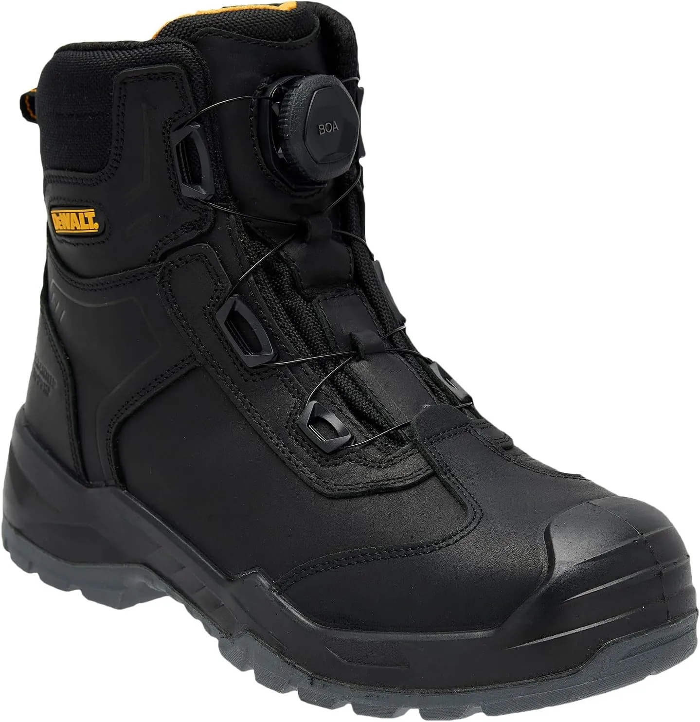 DEWALT Richardson Men's BOA Fit System, Nubuck Leather, Water Resistant, Wide Fit, Steel Toe, Safety Work Boot