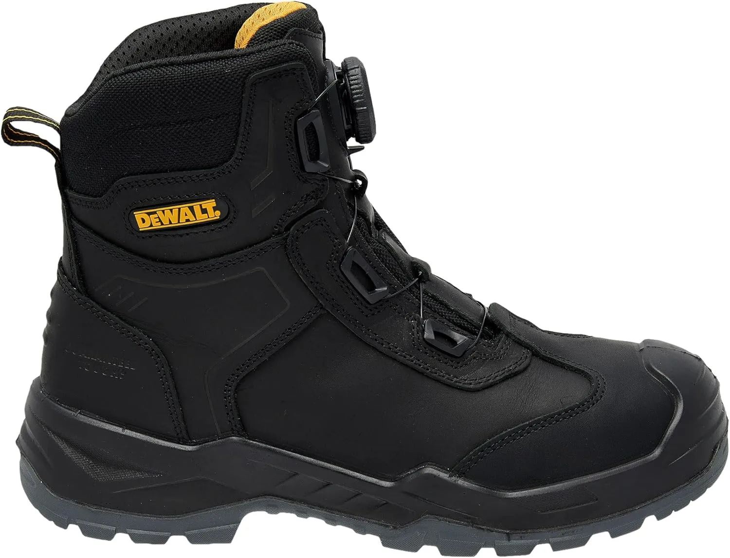DEWALT Richardson Men's BOA Fit System, Nubuck Leather, Water Resistant, Wide Fit, Steel Toe, Safety Work Boot