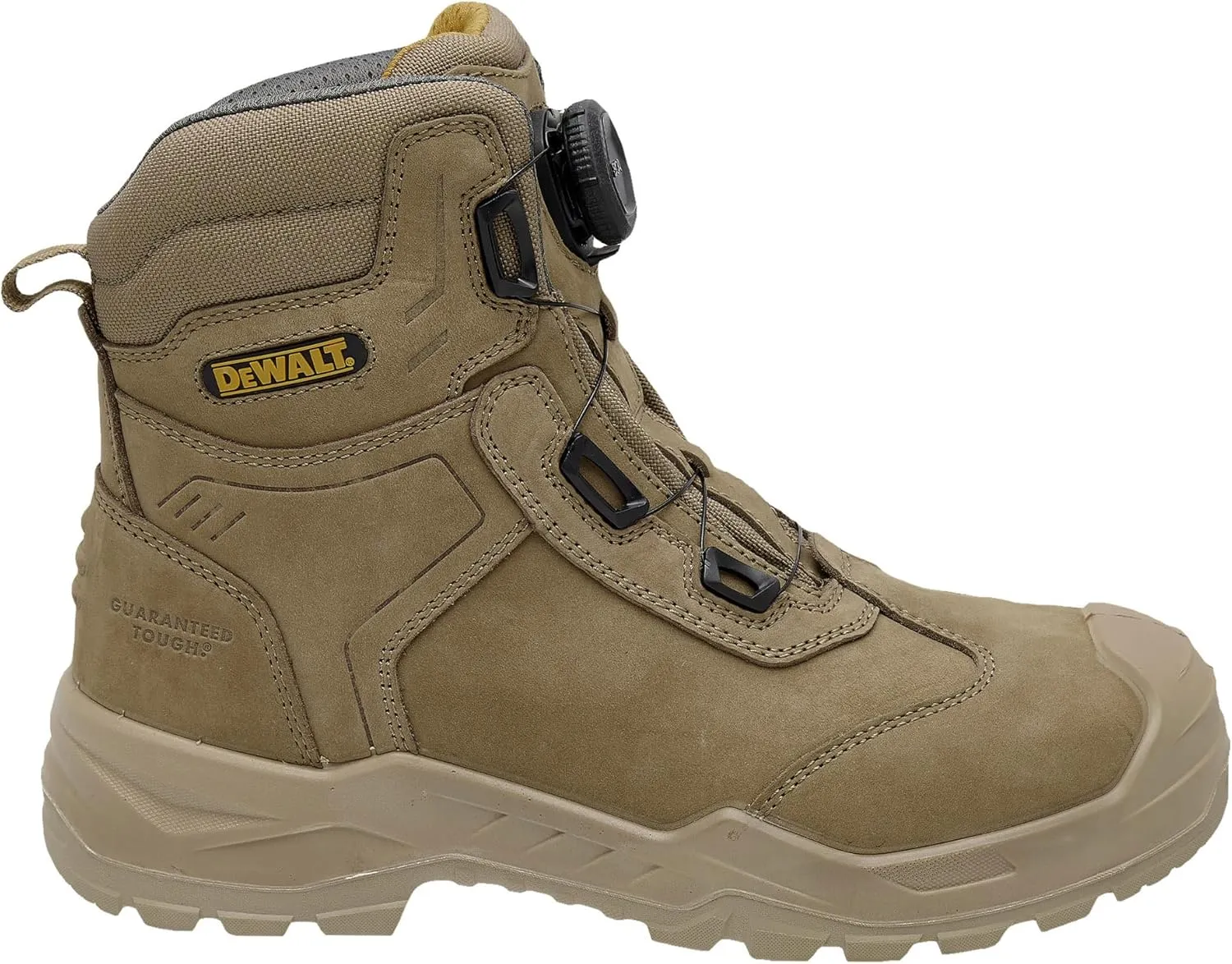 DEWALT Richardson Men's BOA Fit System, Nubuck Leather, Water Resistant, Wide Fit, Steel Toe, Safety Work Boot