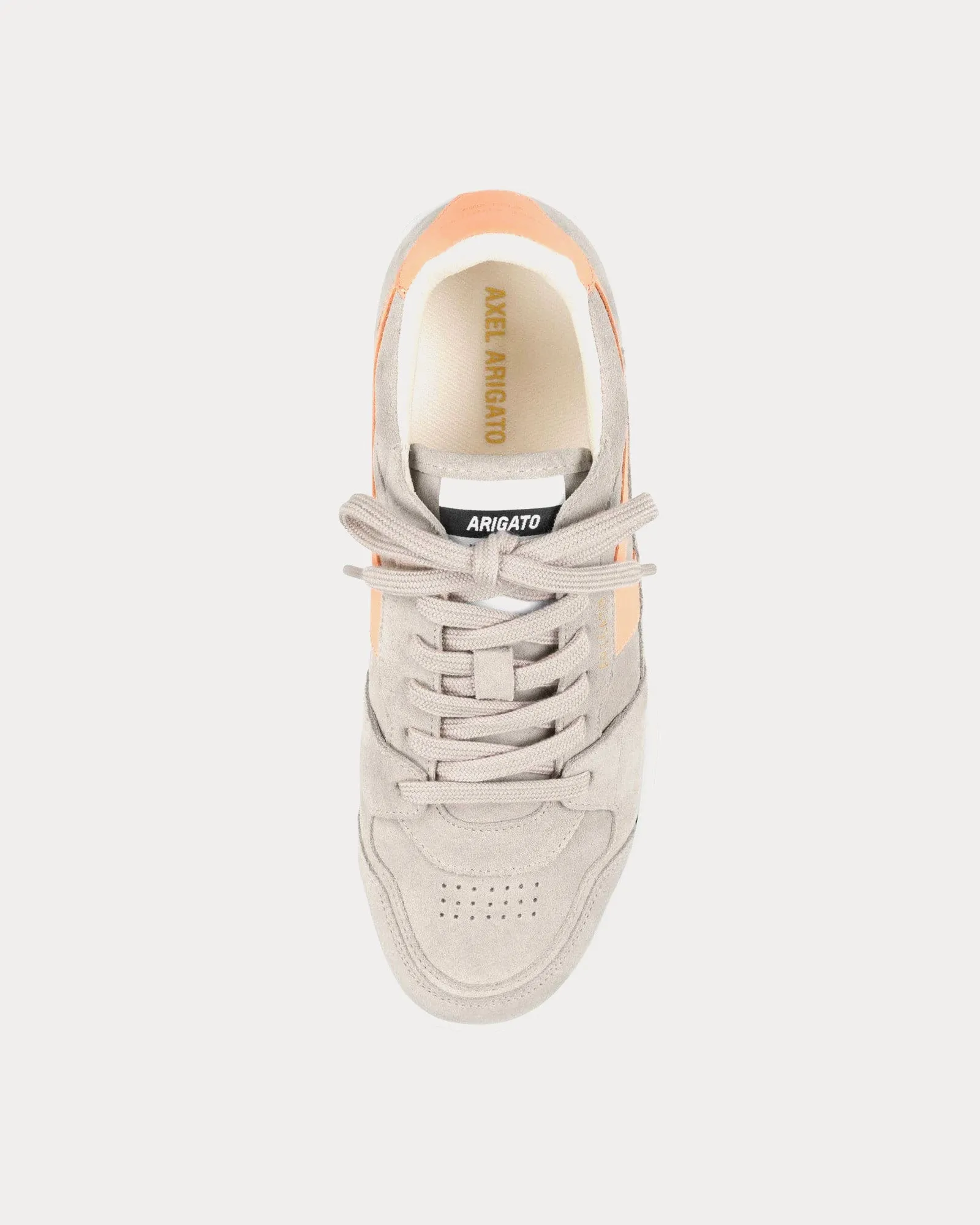 Dice-A Beige / Orange Low Top Sneakers