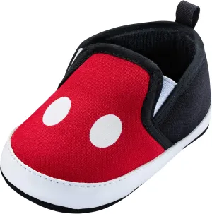 Disney Mickey Mouse Red and Black Infant Shoes