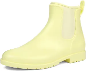 DKSUKO Snow Women's Warm Chelsea Ankle Winter Rain Boots