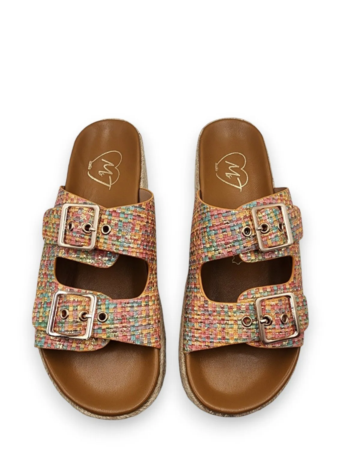 Dona Woven Flats Sandals