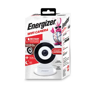 Energizer EIX1-1004-WHT White 1080p Full HD Smart Wi-Fi Indoor Camera