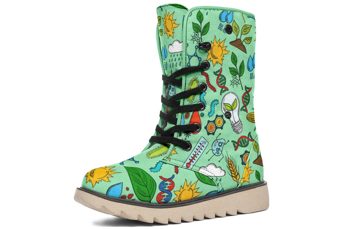 Environmental Green Polar Vibe Boots
