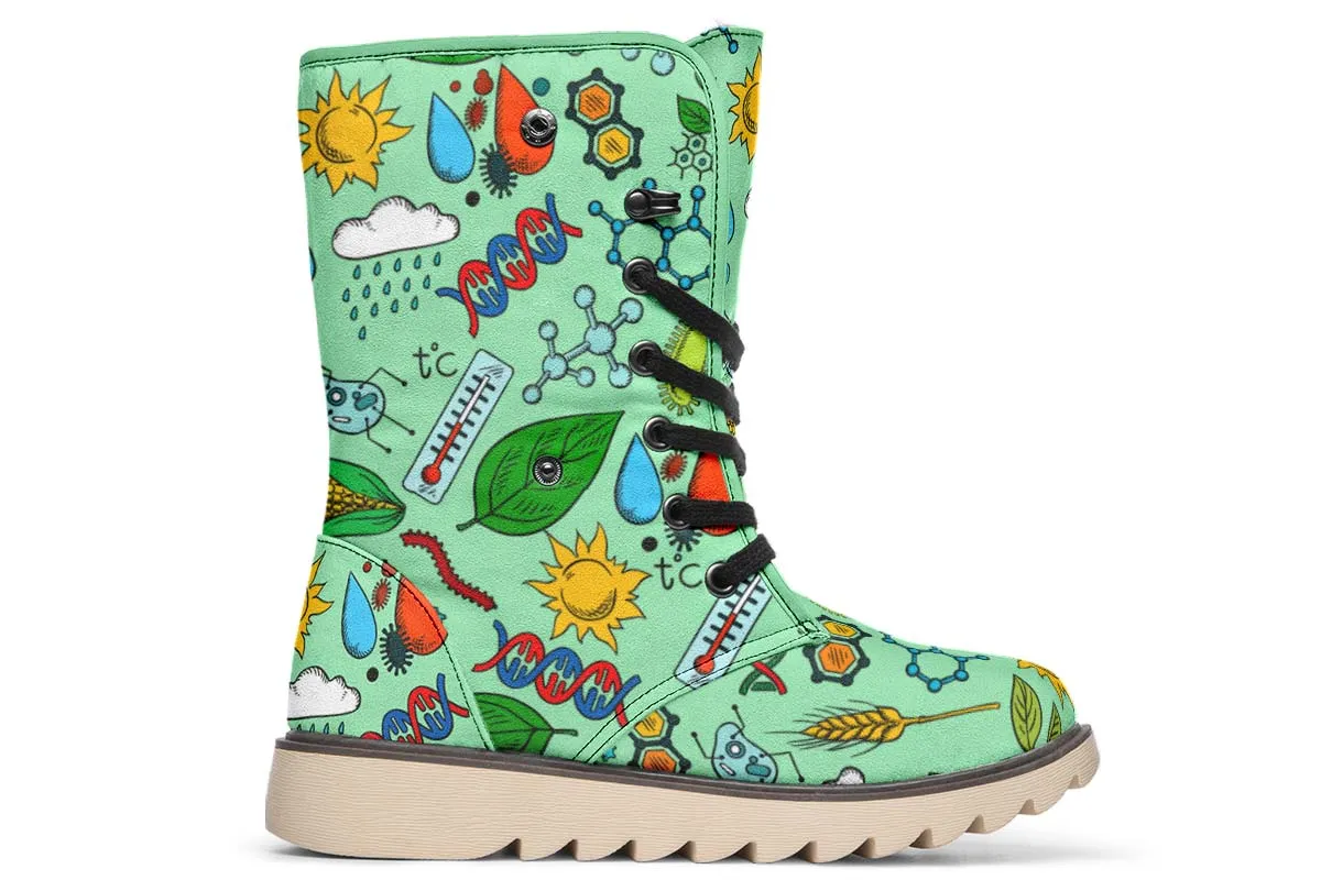Environmental Green Polar Vibe Boots